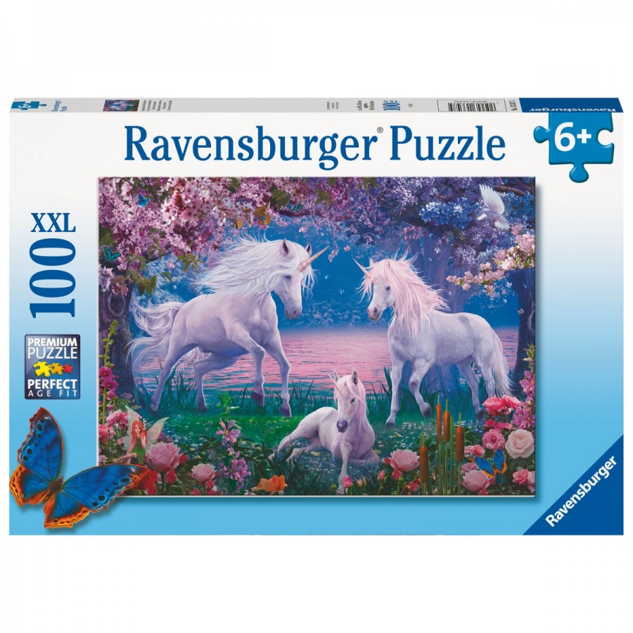 Ravensburger Puzzle 100 Piece Unicorn Grove