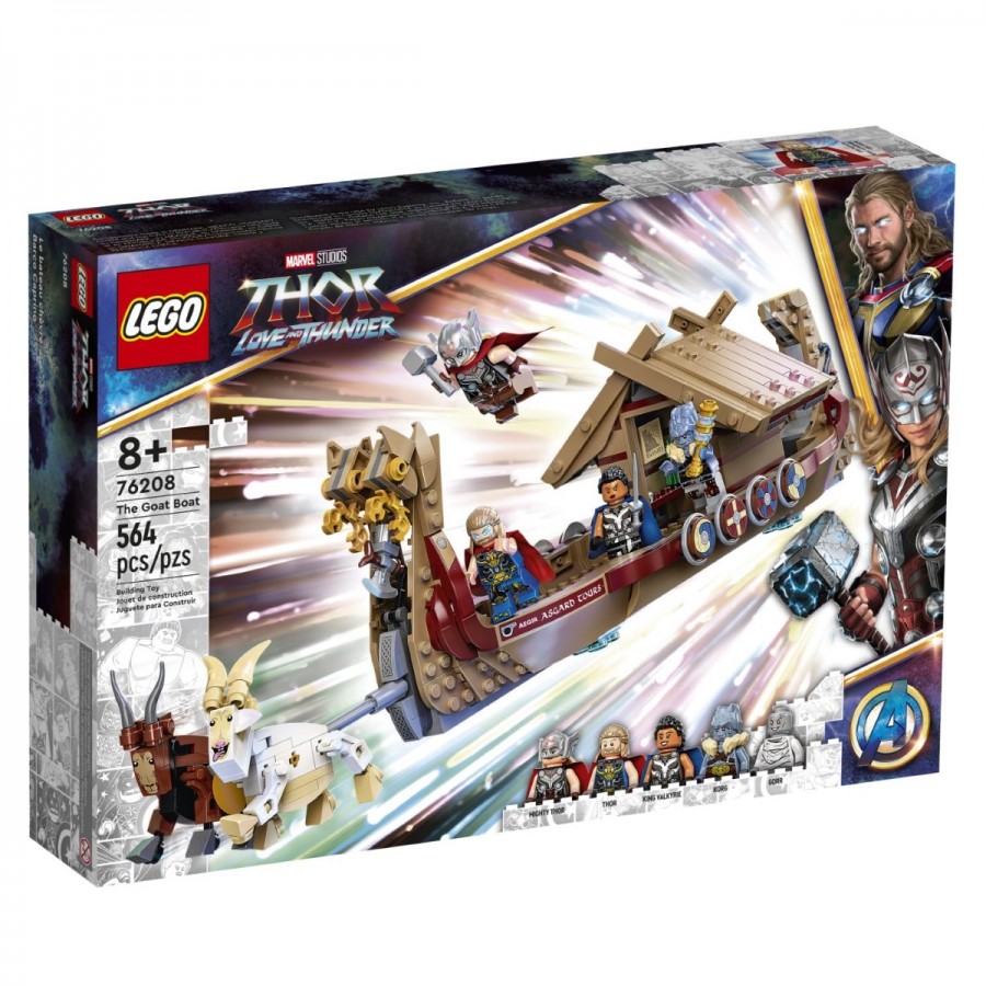 LEGO Super Heroes Thor Love And Darkness The Goat Boat