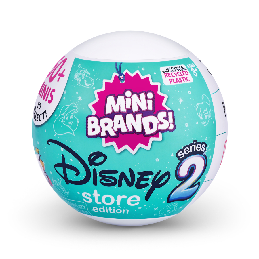 5 Surprise Mini Brands Disney Series 2 Assorted