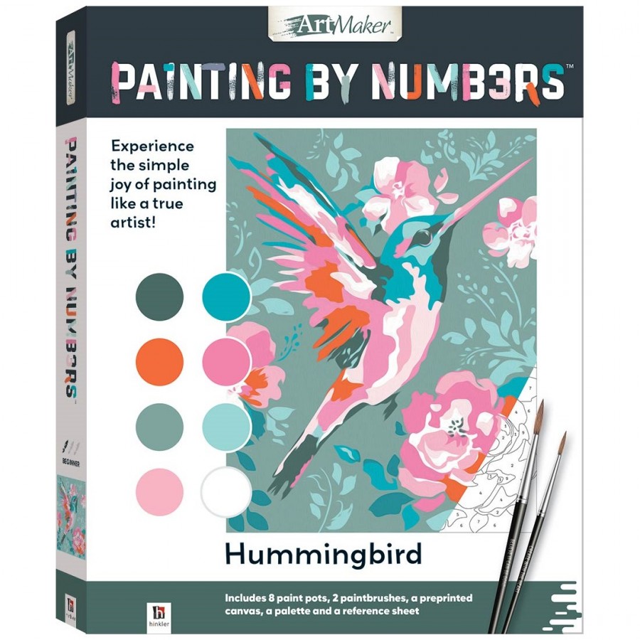 Art Maker Paint By Numbers Hummingbird