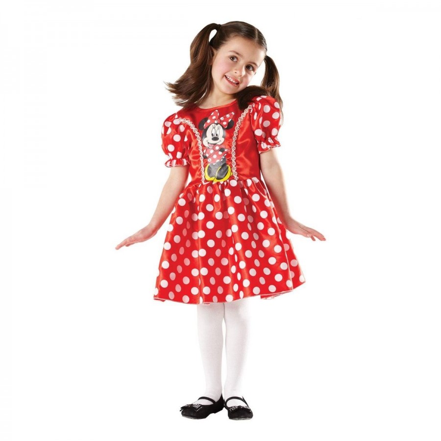 Minnie Mouse Classic Kids Dress Up Costume Size 3-5