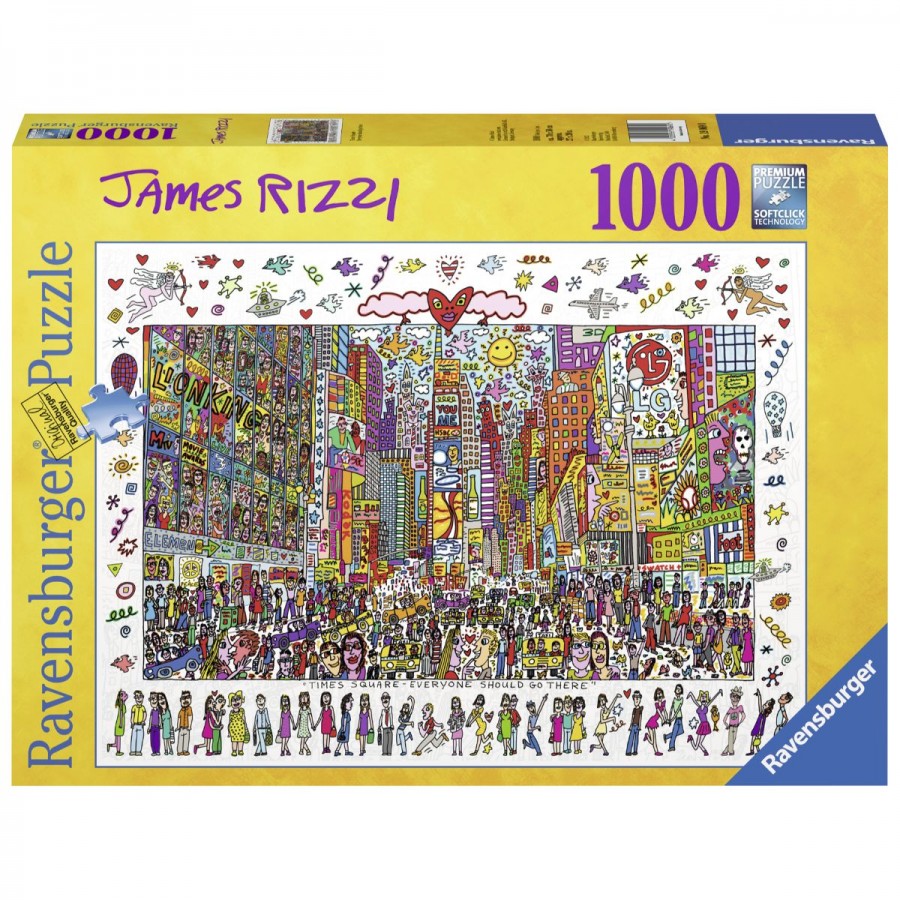 Ravensburger Puzzle 1000 Piece Rizzi Times Square
