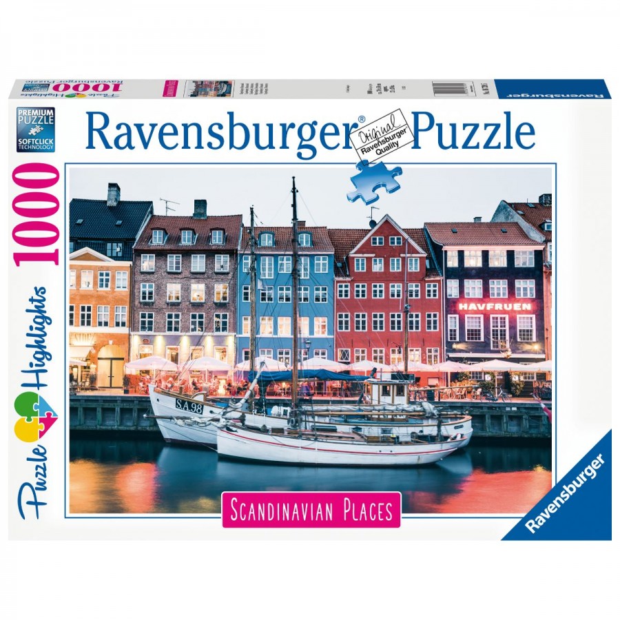 Ravensburger Puzzle 1000 Piece Copenhagen Denmark