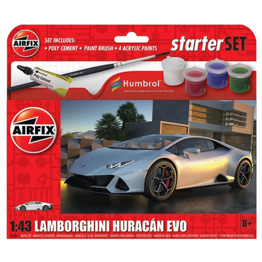 Airfix Starter Kit 1:43 Lamborghini Huracan