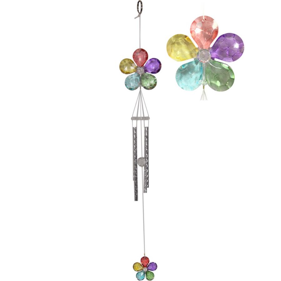 Wind Chime Coloured Flower