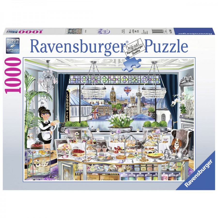 Ravensburger Puzzle 1000 Piece Wanderlust London Tea Party