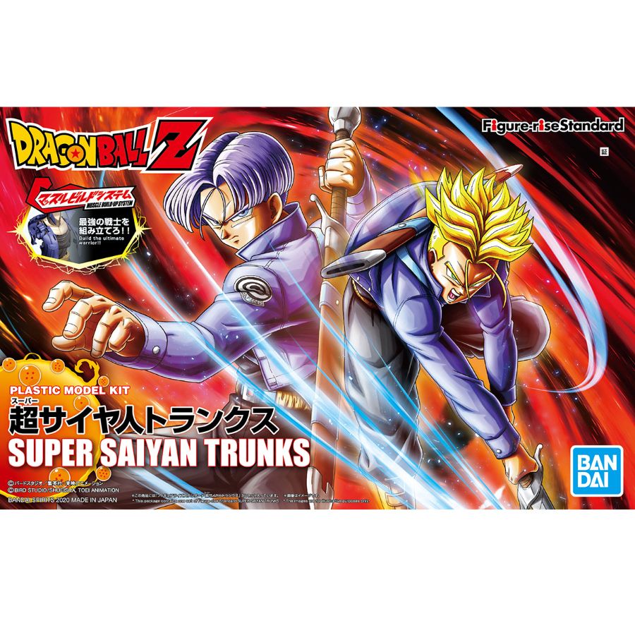 Dragon Ball Z Model Kit 1:8 Figure-Rise Super Saiyan Trunks