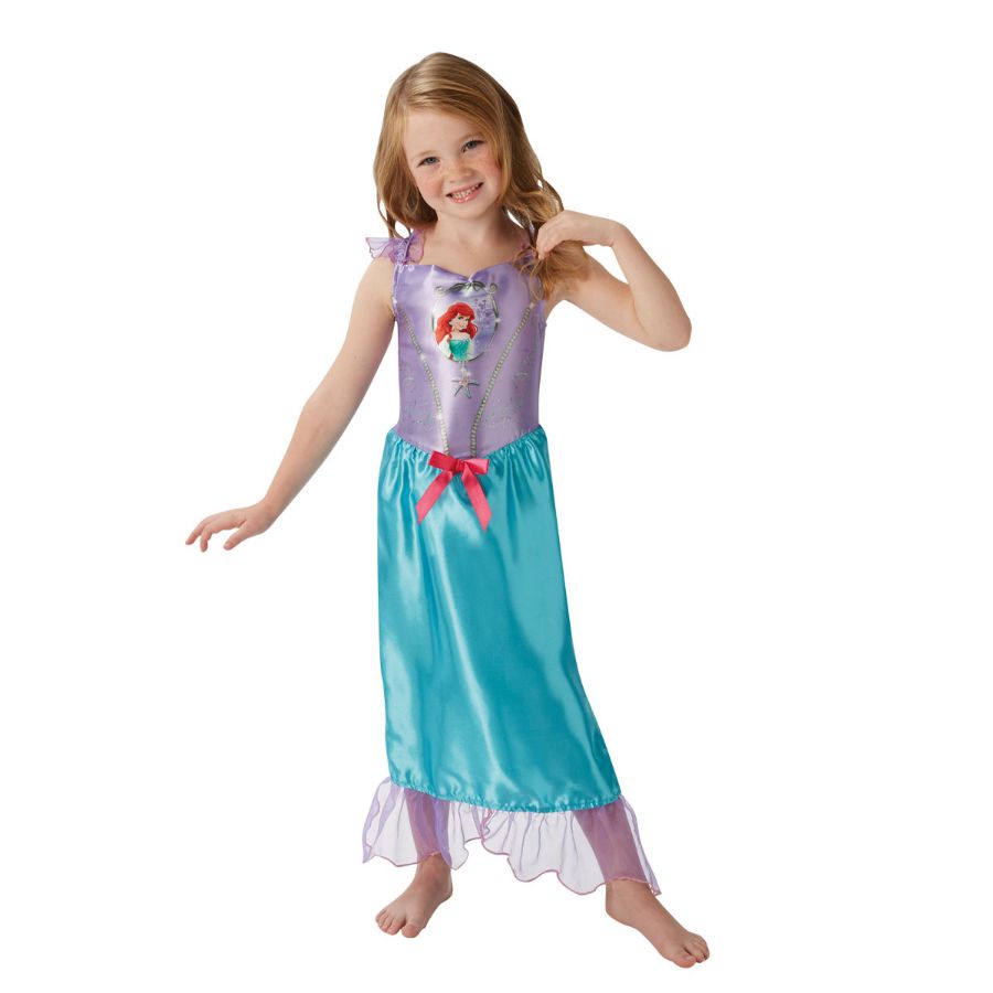 Disney Princess Ariel Fairytale Classic Kids Dress Up Costume Size 3-5