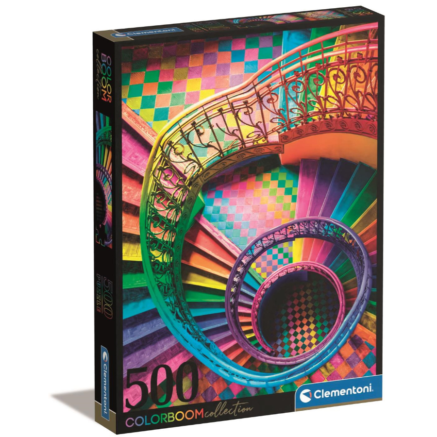 Clementoni 500 Piece Puzzle Colorbloom Stairs