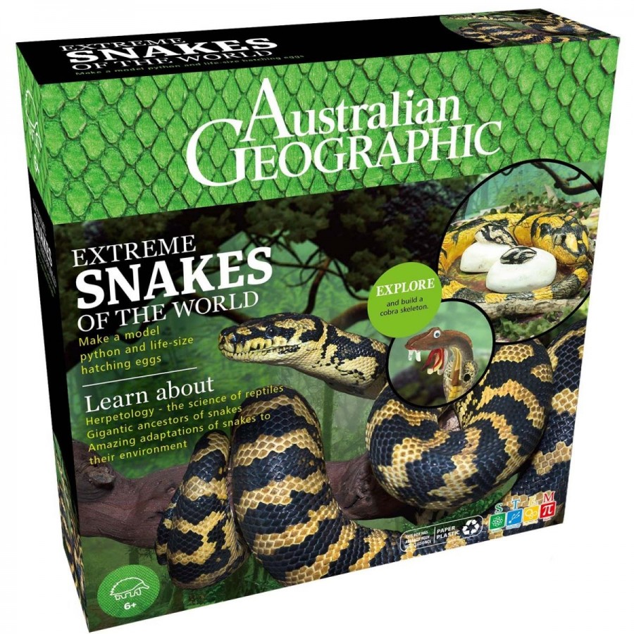Australian Geographic Extreme Snakes Science & Activity Kit