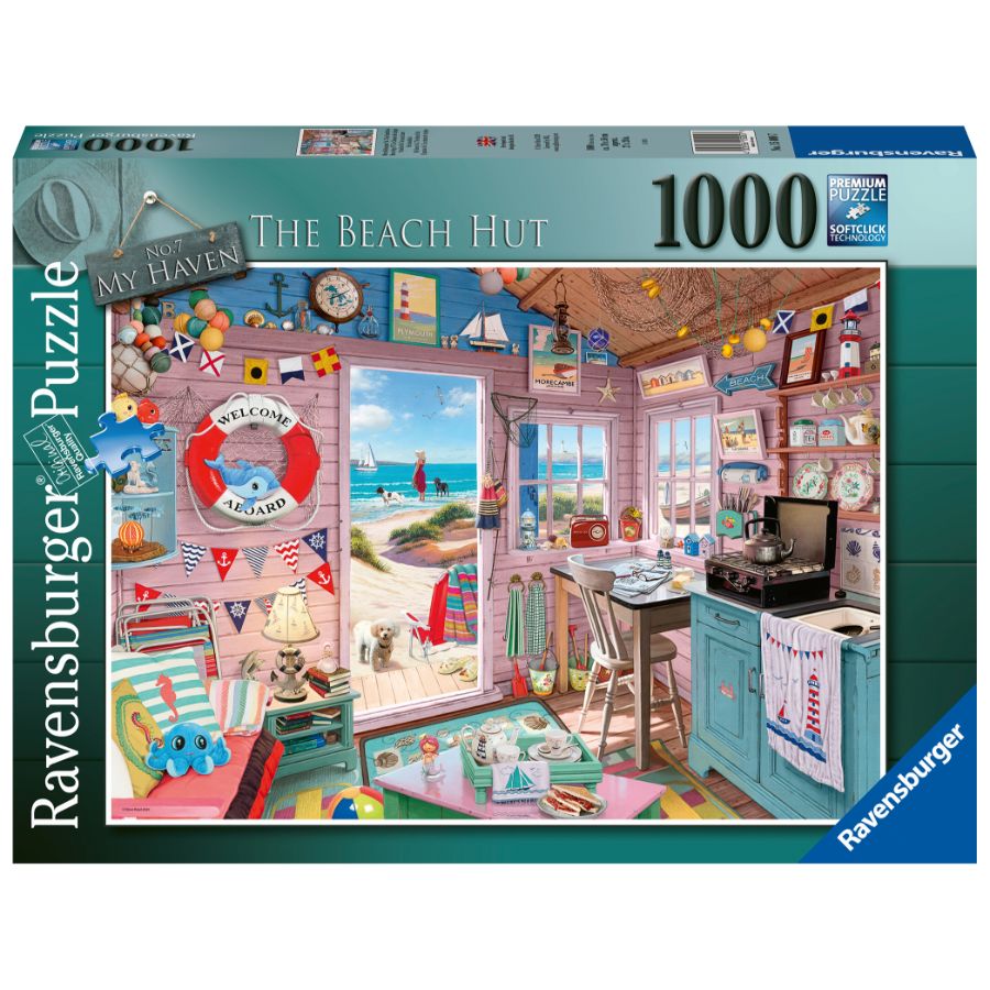 Ravensburger Puzzle 1000 Piece My Haven No7 The Beach Hut