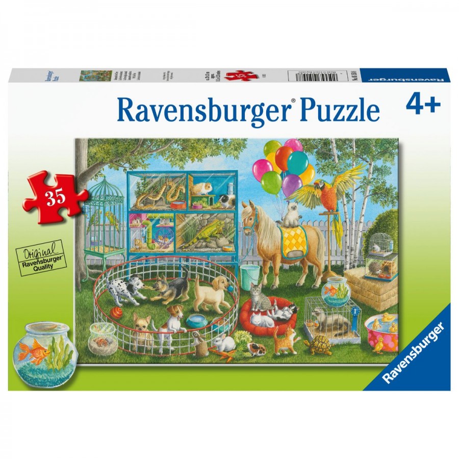 Ravensburger Puzzle 35 Piece Pet Fair Fun