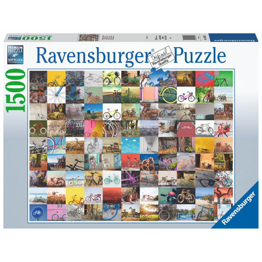 Ravensburger Puzzle 1500 Piece 99 Bicycles & More