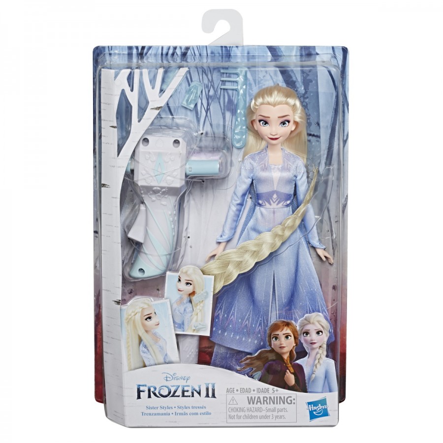 Frozen 2 Sister Styles Doll Assorted