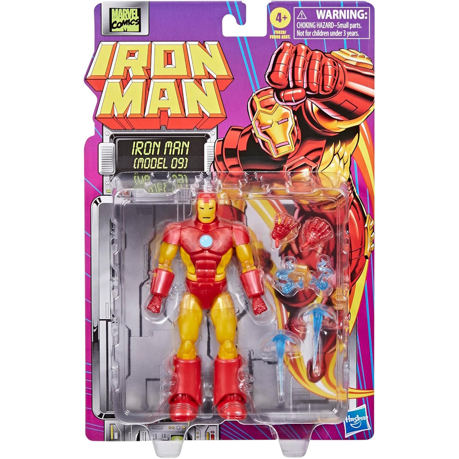 Marvel Legends Retro Iron Man Model 9