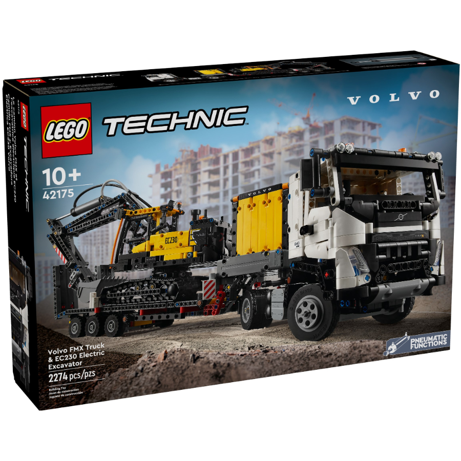 LEGO Technic Volvo FMX Truck & EC230 Electric Excavator