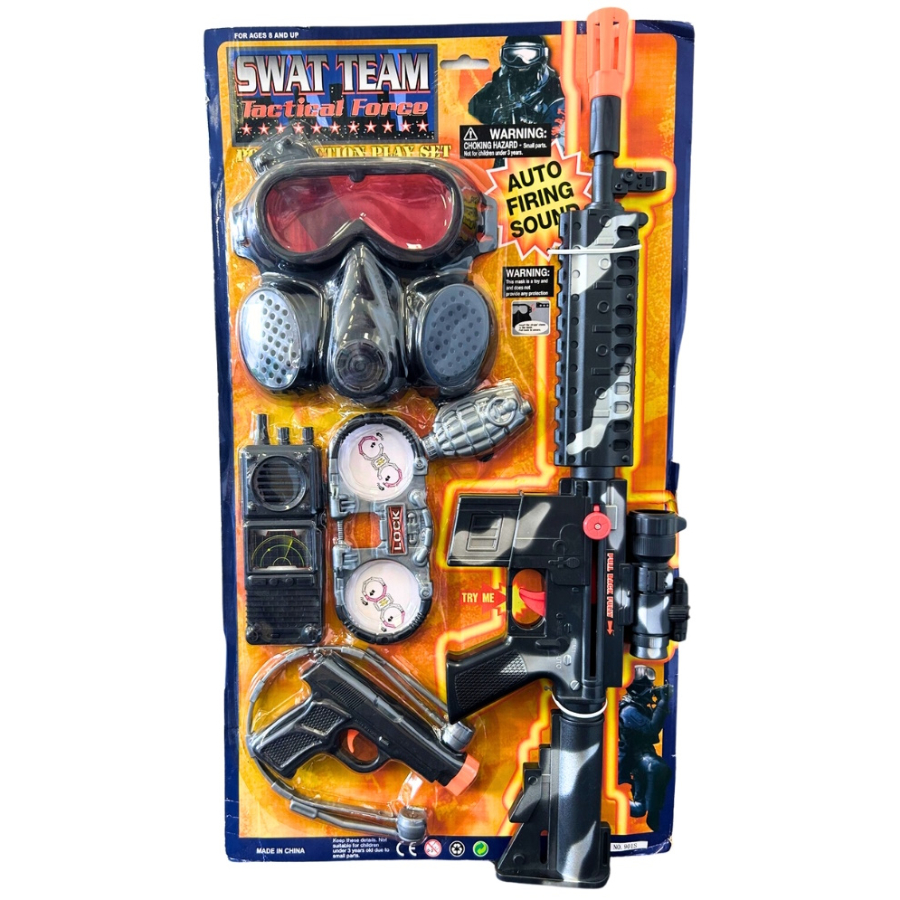 SWAT Tactical Force Role Play Set