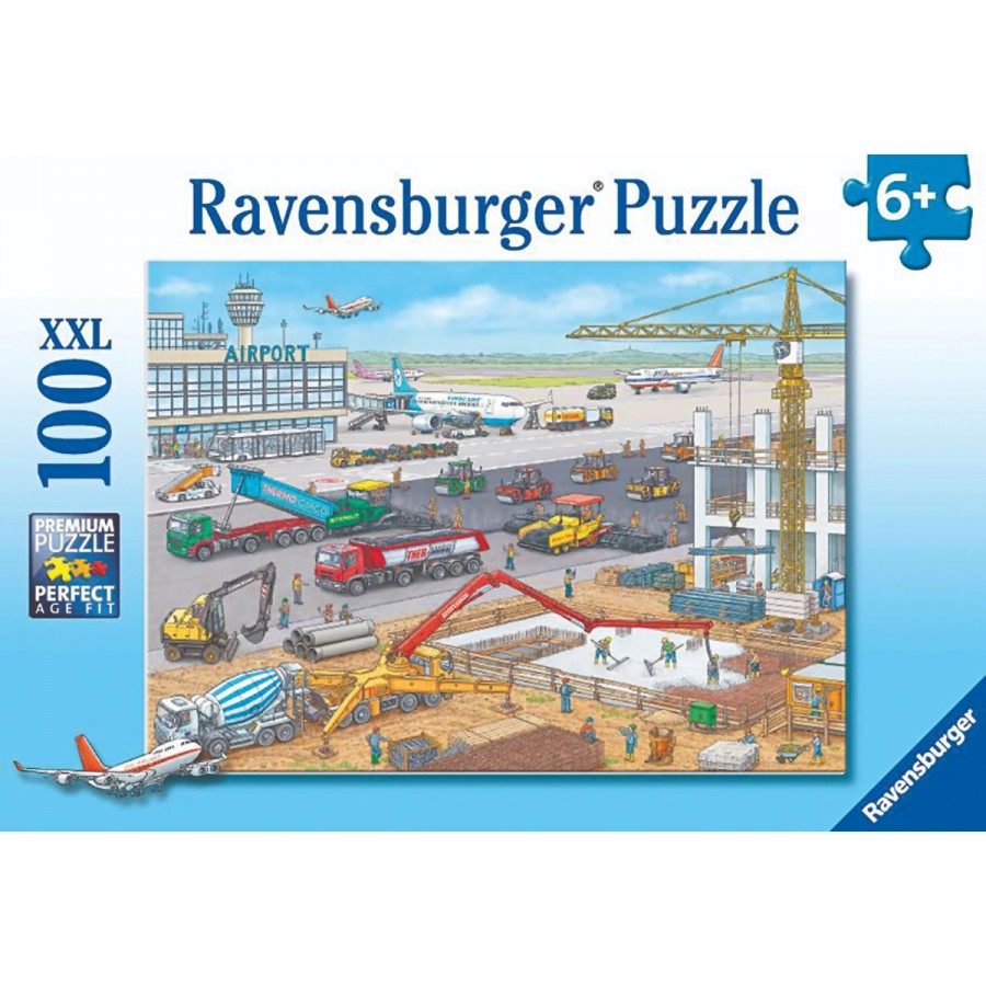 Ravensburger Puzzle 100 Piece Airport Construction Site