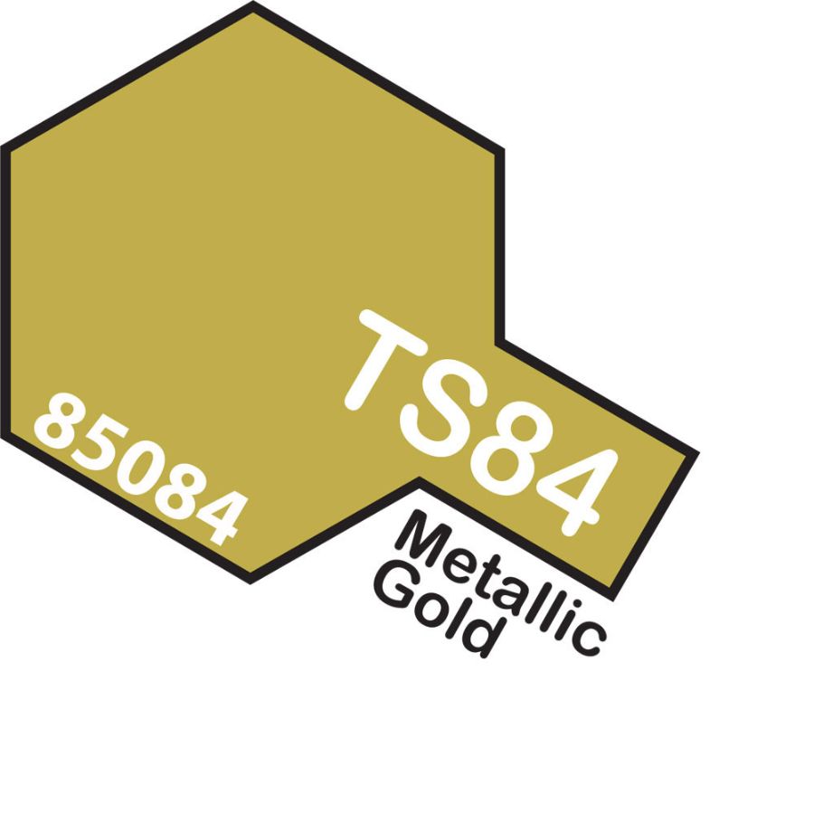 Tamiya Spray Paint TS84 Metallic Gold