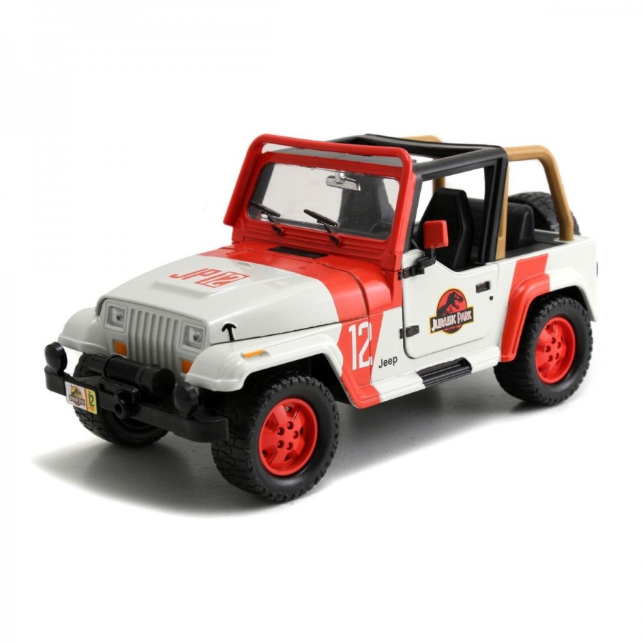 Jada Diecast 1:24 Jurassic Park 1992 Jeep Wrangler