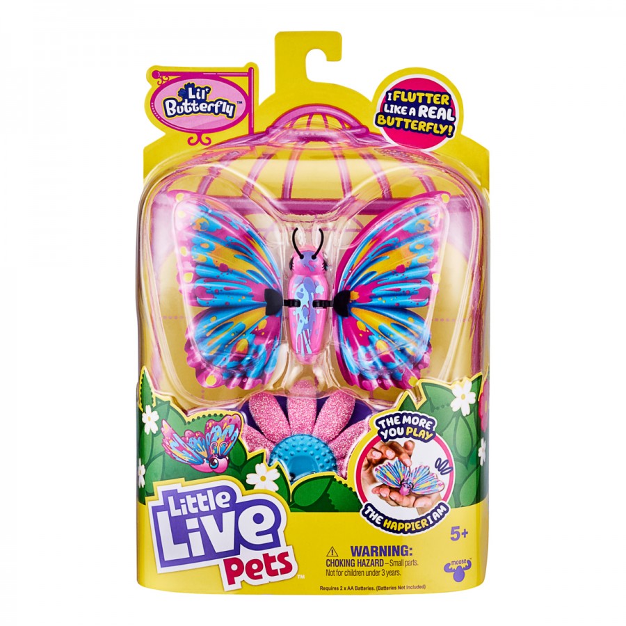 Little Live Pets Lil Butterfly Series 5 Single Pack Assorted | Dolls ...