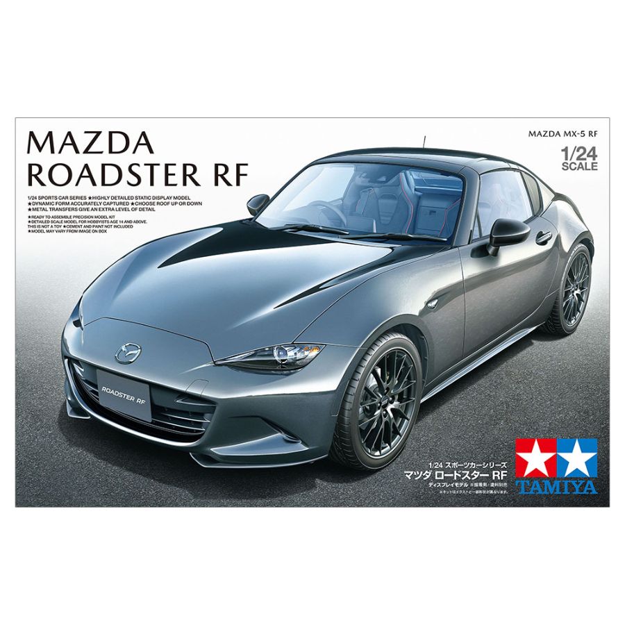 Tamiya Model Kit 1:24 Mazda Roadster MX-5 RF