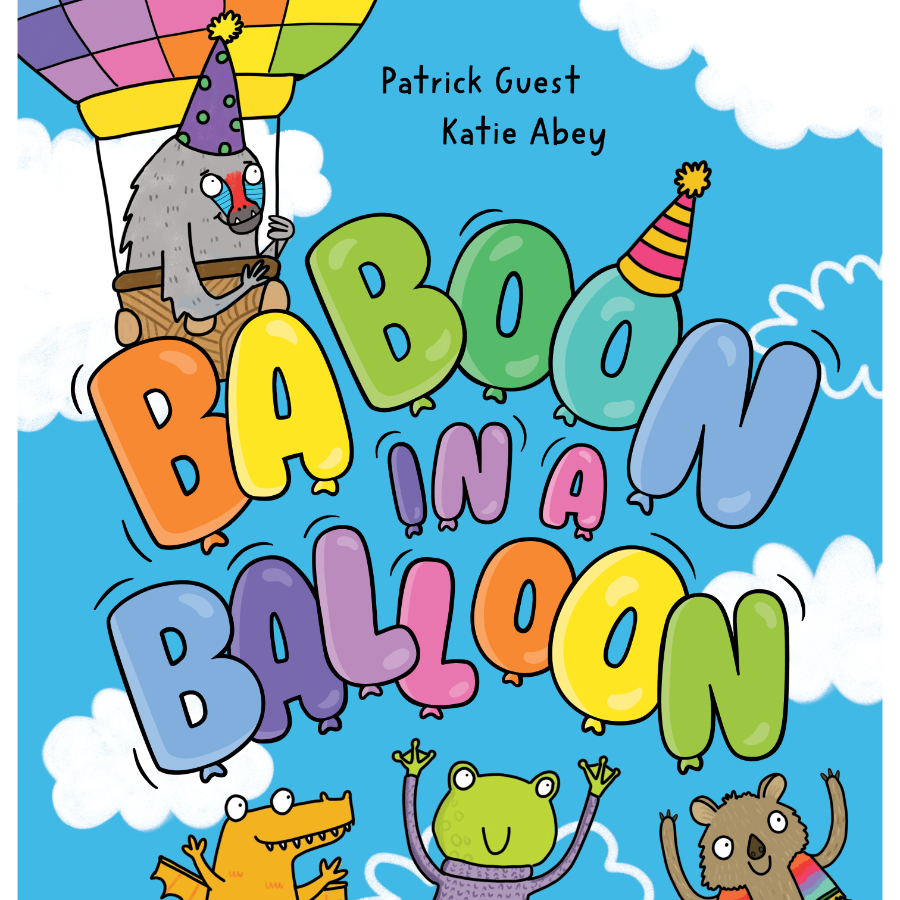 Childrens Book Baboon In A Balloon