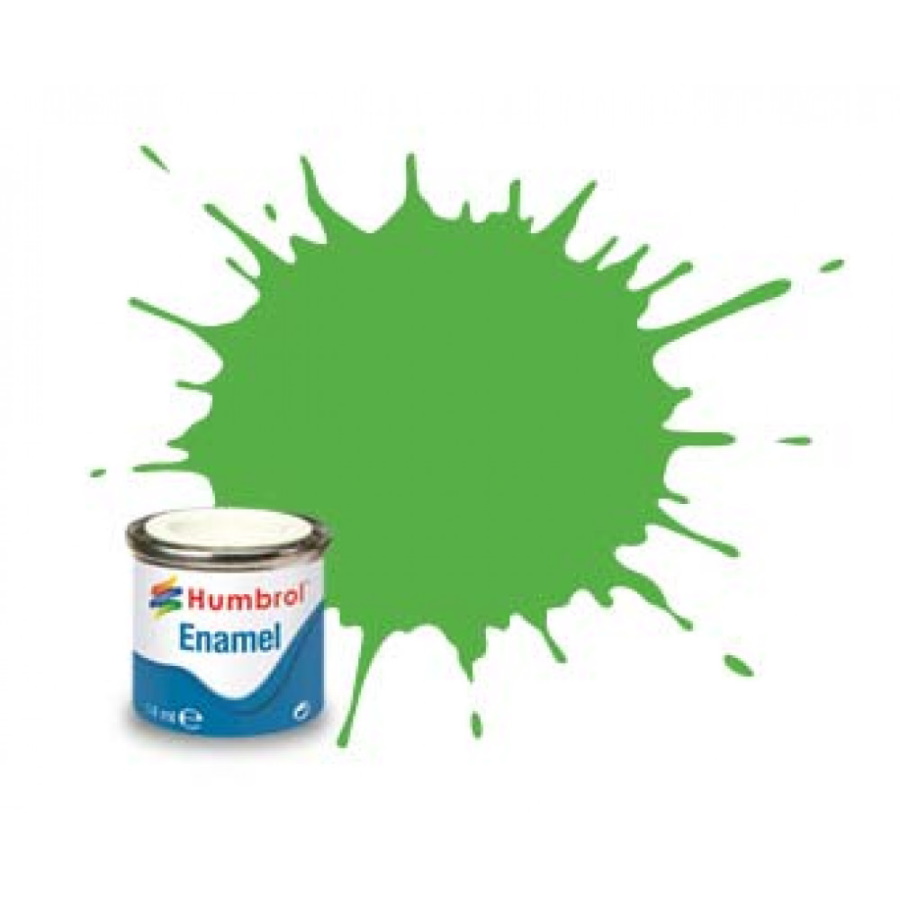 Humbrol Enamel Paint Signal Green Gloss