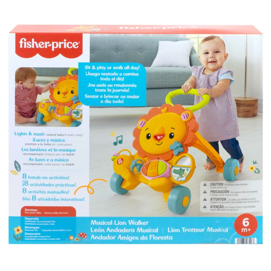 Fisher Price Musical Lion Walker