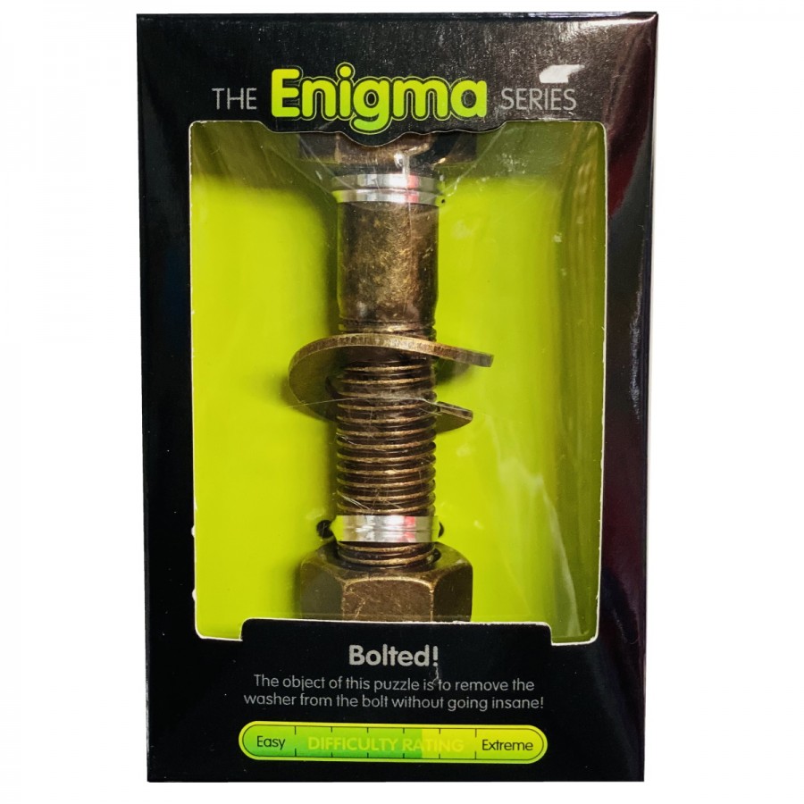 Enigma Metal Puzzle Bolted