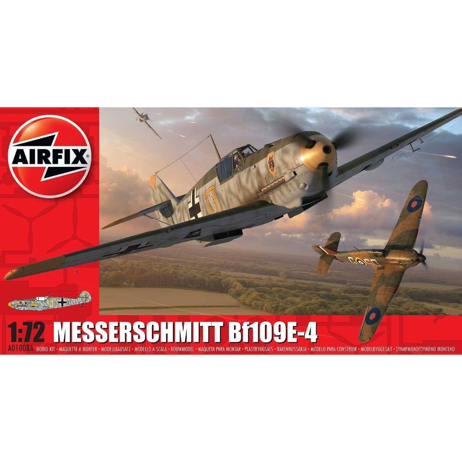 Airfix Model Kit 1:72 Messerschmitt BF 109E
