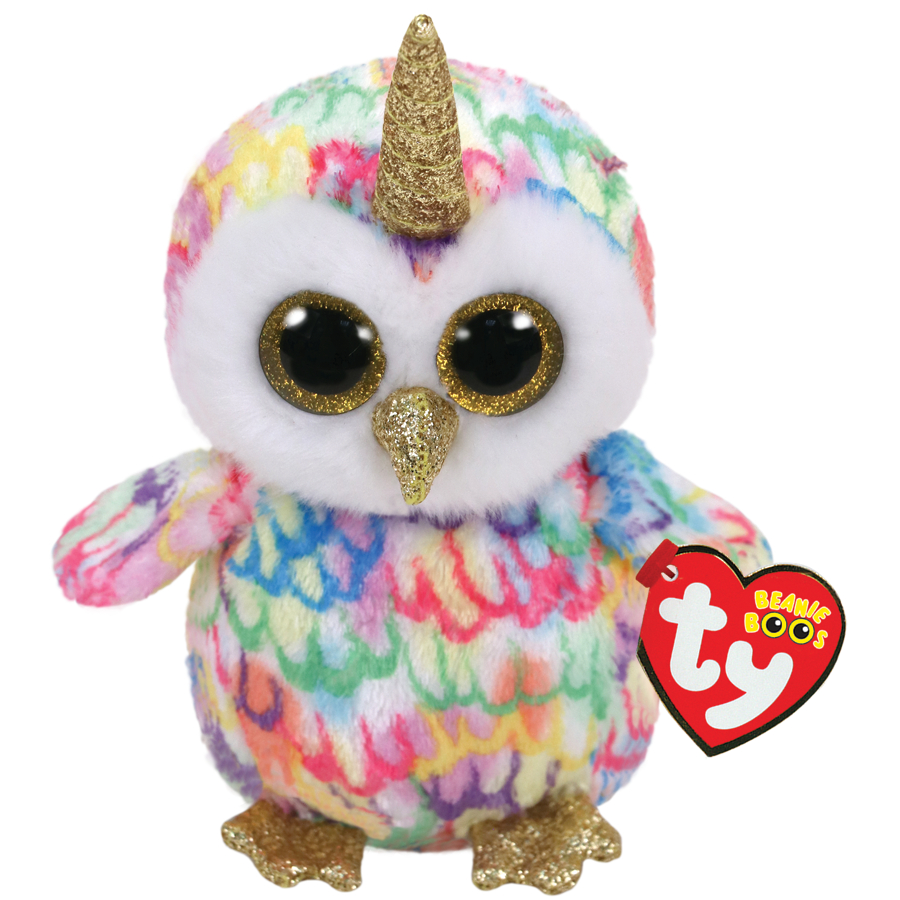 Beanie Boos Regular Plush Enchanted Owl With Horn