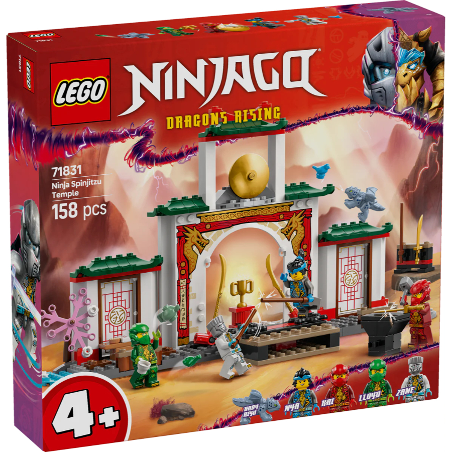 LEGO NINJAGO Ninja Spinjitzu Temple 4+ Set