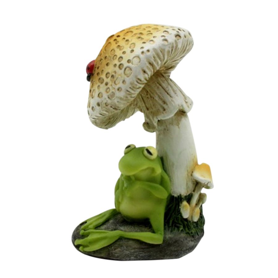 Mushroom With Frog 6.5cm