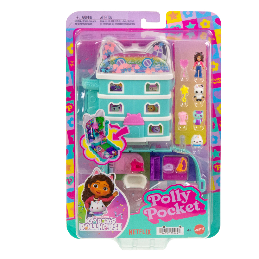 Polly Pocket Gabbys Dollshouse Compact