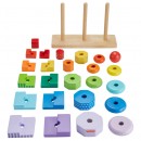 Fisher Price Wooden Stacking Shape Sorter
