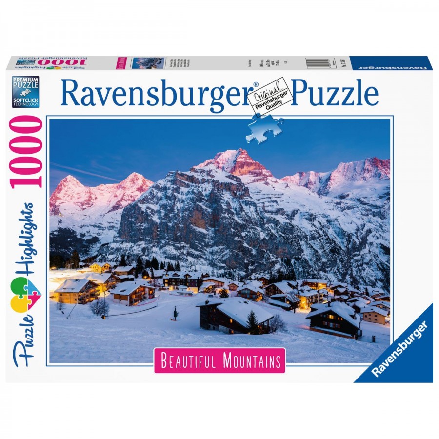Ravensburger Puzzle 1000 Piece Bernese Oberland Murren