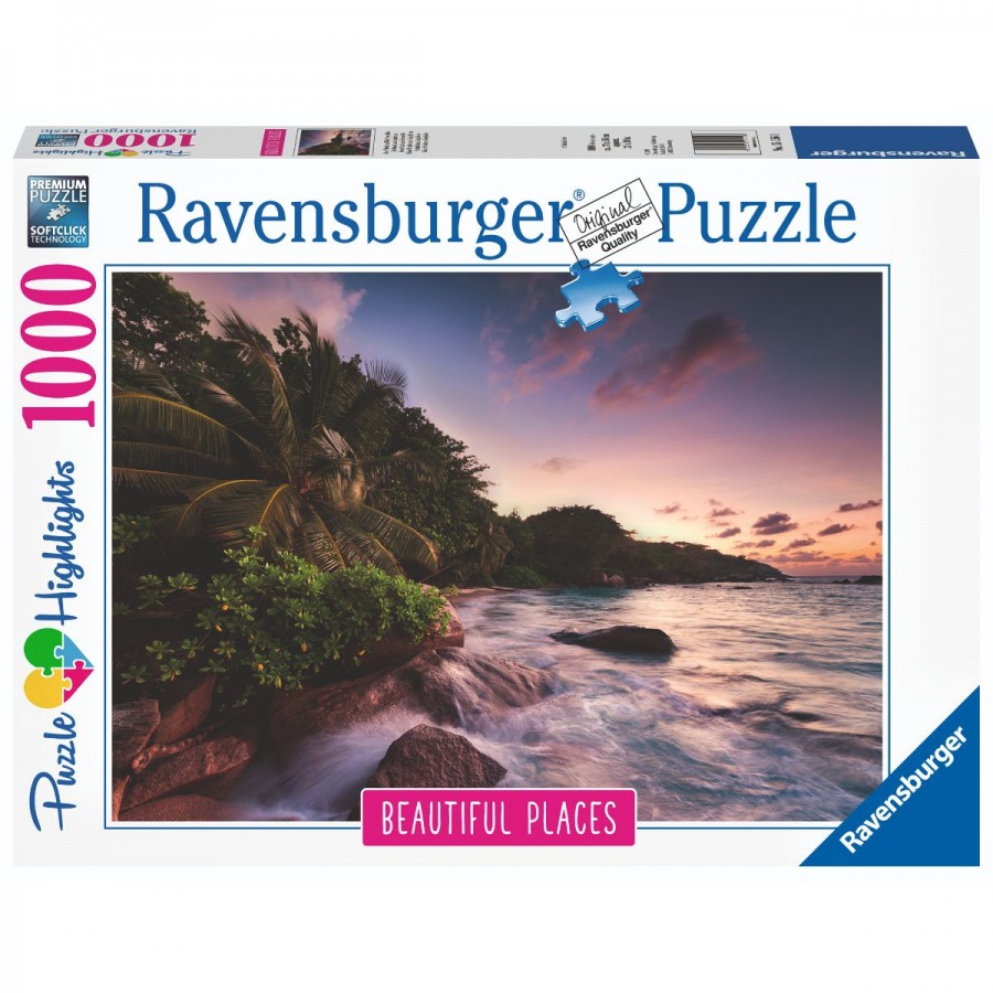 Ravensburger Puzzle 1000 Piece Praslin Island Seychelles