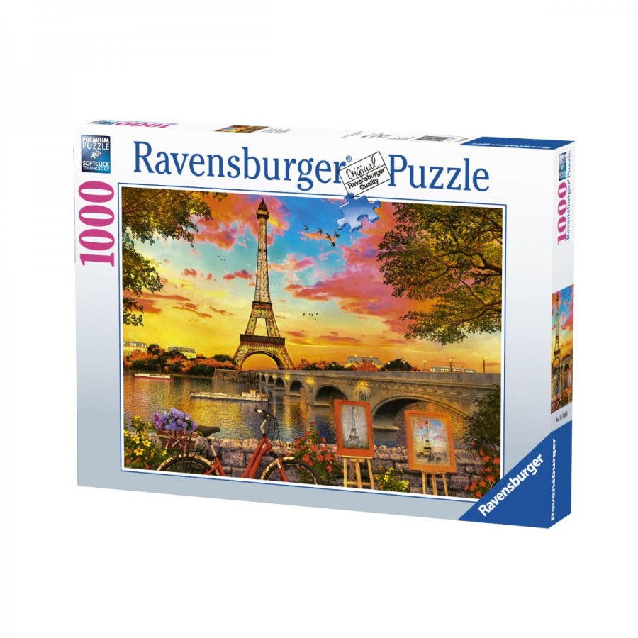 Ravensburger Puzzle 1000 Piece The Banks Of The Seine