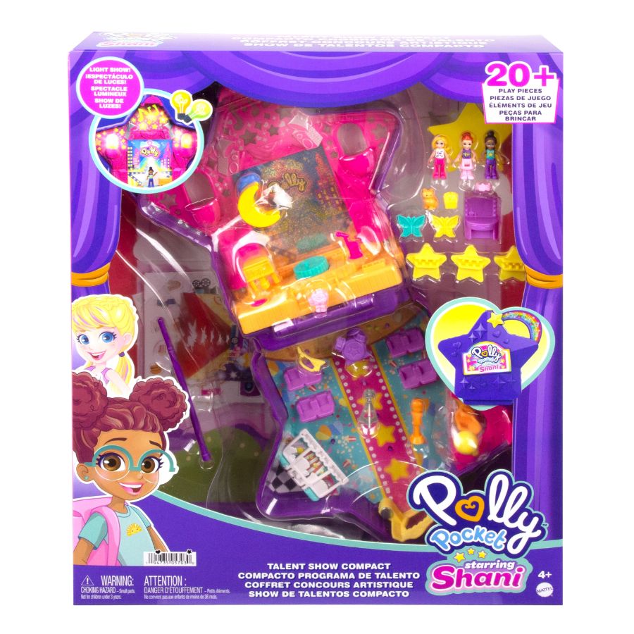 Polly Pocket Talent Show Star Compact