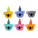 Koala Highlighters 6 Pack