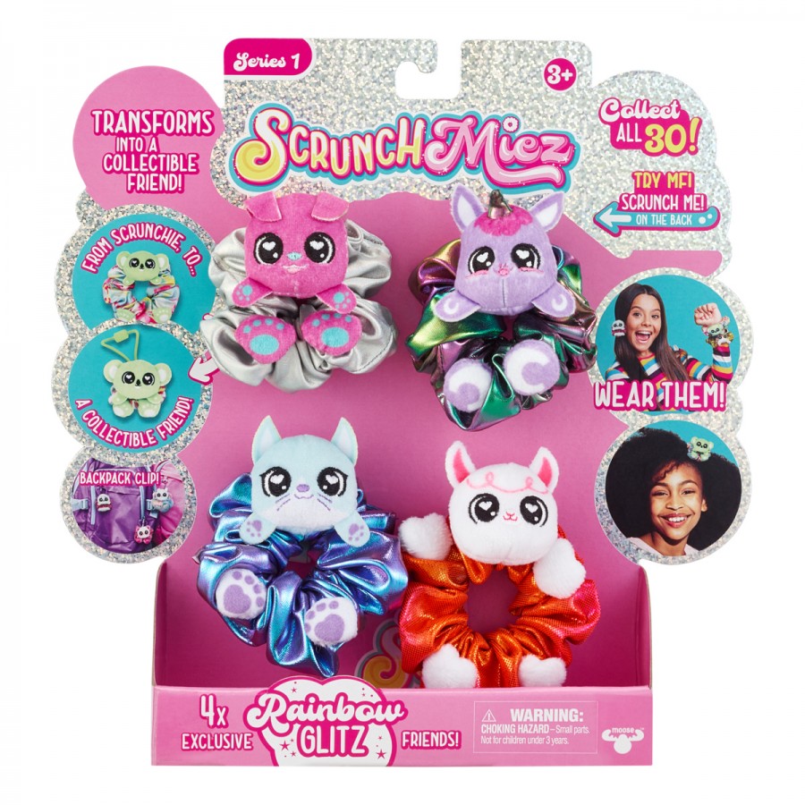 Scrunchmiez Series 1 Four Pack Assorted