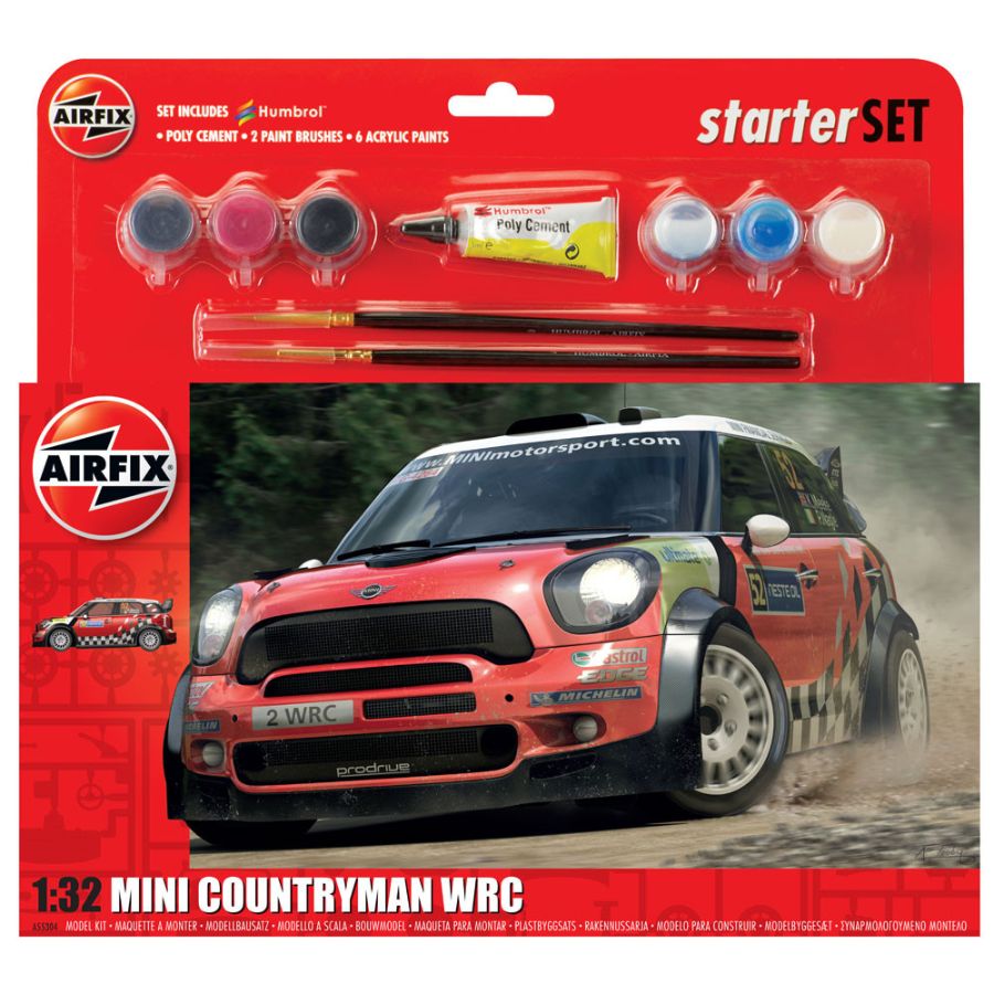 Airfix Starter Kit 1:32 Mini Countryman WRC
