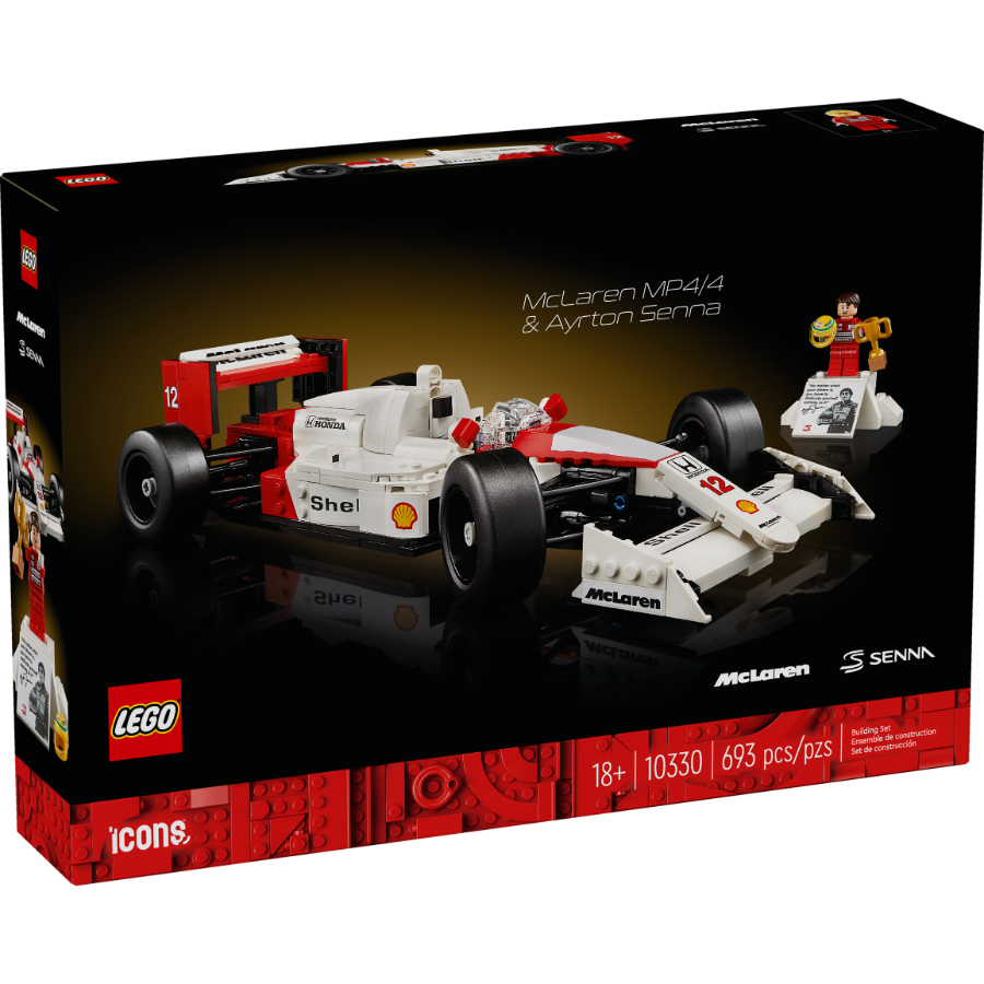 LEGO Icons McLaren MP4-4 & Ayrton Senna