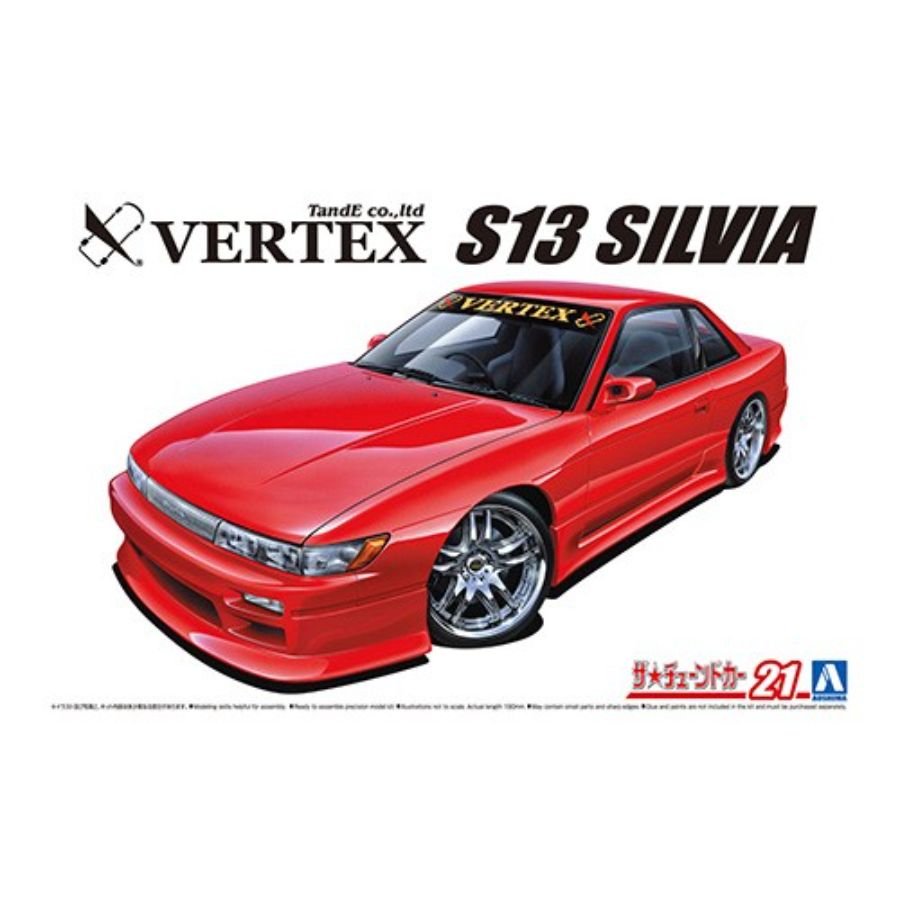 Aoshima Model Kit 1:24 Vertex PS13 Nissan Silvia 91