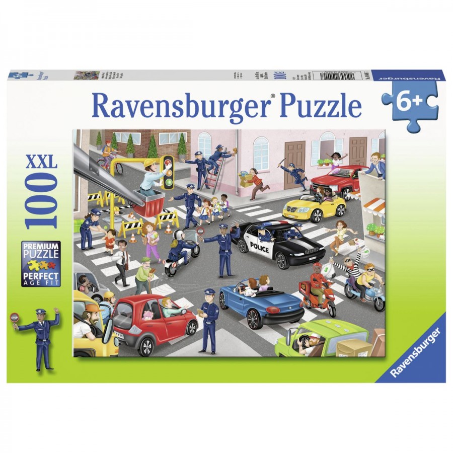 Ravensburger Puzzle 100 Piece Police On Patrol