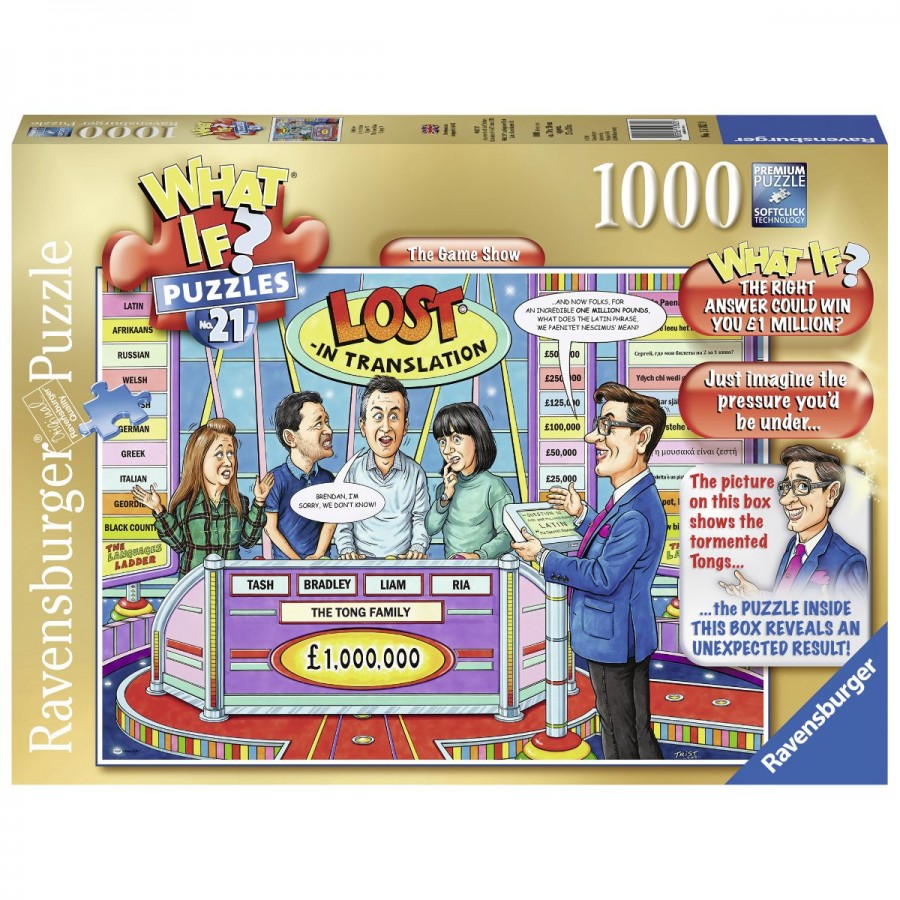 Ravensburger Puzzle 1000 Piece What If No 21 The Game Show