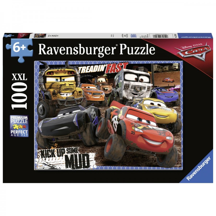 Ravensburger Puzzle Disney 100 Piece Cars Mudders