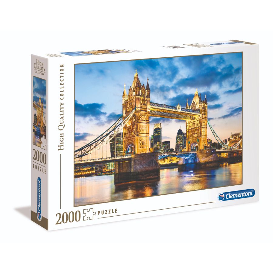 Clementoni Puzzle 2000 Piece Tower Bridge at Dusk