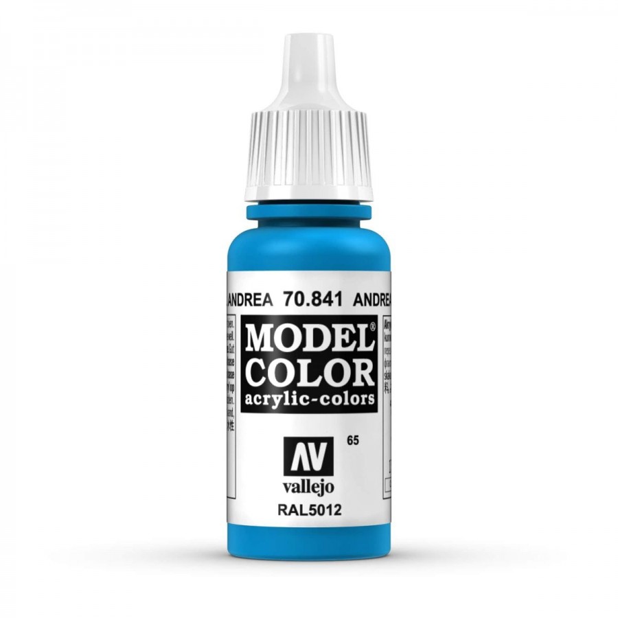 Vallejo Acrylic Paint Model Colour Andrea Blue 17ml